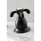 Kingston Brass KS1970TX 8" Widespread Bathroom Faucet, Matte Black KS1970TX - alternate 5